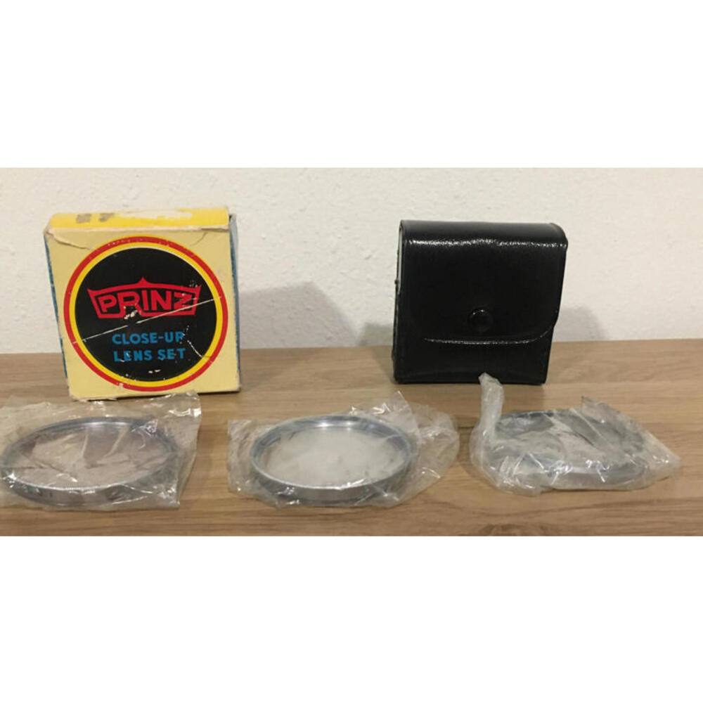 Prinz 49 N 0.1 N 0.2 N0.3 Close Up Lens Set Of 3  Japan